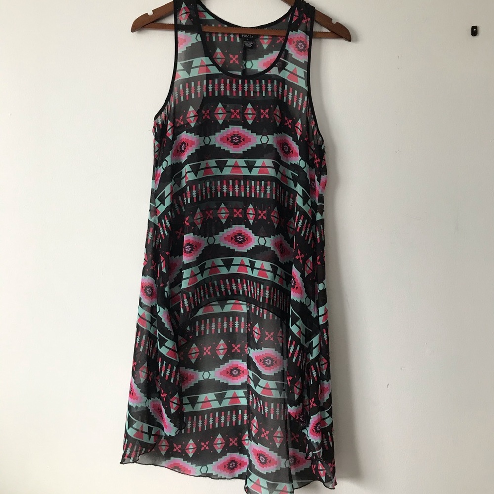 Rue21 flowy high low tank top